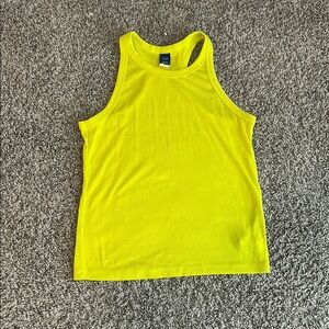 Vibrant Yellow Tank Top
